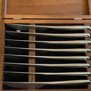 Lauffer Stainless Steak Knives set of 8